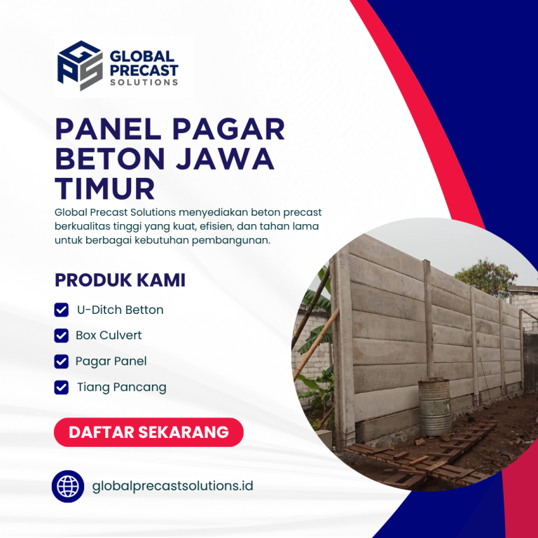 Panel Pagar Beton Jawa Timur
